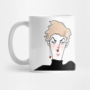 angry woman Mug